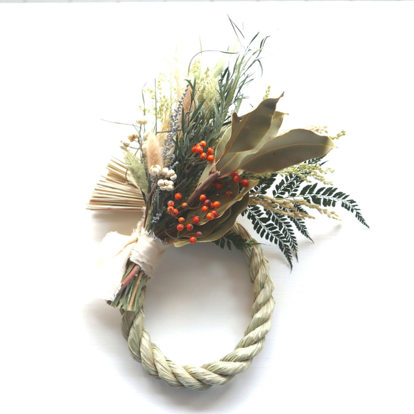 ナチュラルなお正月飾り~2way~ しめ縄・しめ飾り viento 通販 15120467