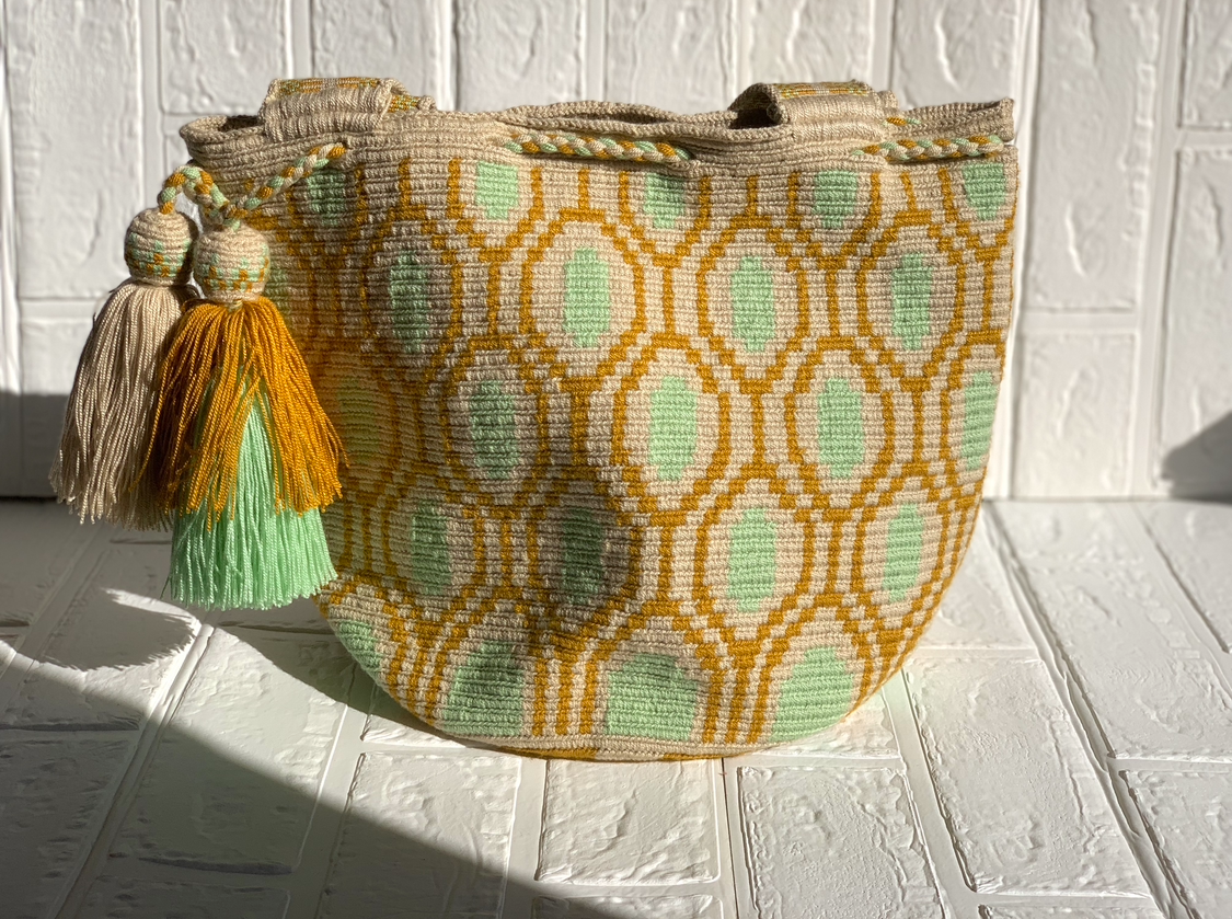 コロンビア発ワユーモチラL トートJulia