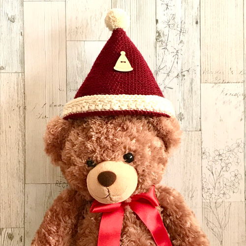 サンタ帽赤・キッズ 帽子(ベビー・キッズ) tsug-mug 通販 15120919