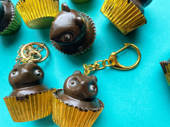 たぬきチョコ たぬきケーキ キーホルダー その他アクセサリー ヒロコとユキコ
