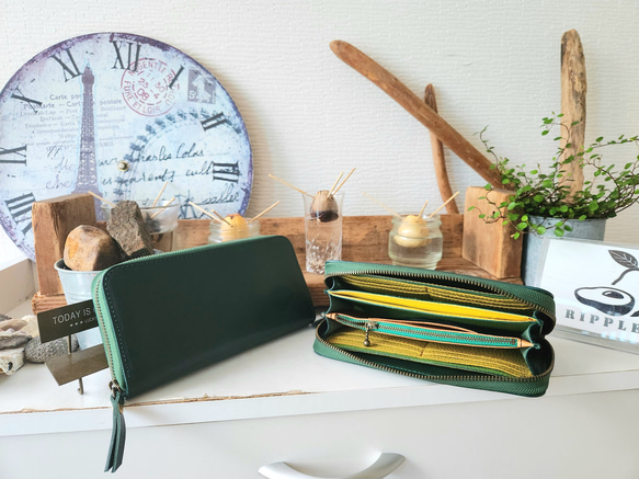 ほぼ新品⭐︎大人気！　アルカヌーク　レガシー　長財布　チョコブラウン　B品 Arcaneuk