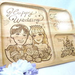 ウッドバーニング アートプレート【猫とバタフライ】 その他アート