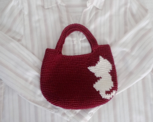 ♥️手編み♥️ハンドメイド♥️バッグ♥️ニットバッグ♥️チューリップ猫ちゃんバッグ♥️ 楽天市場】持ってるだけでお洒落度UP！！ミニバッグ