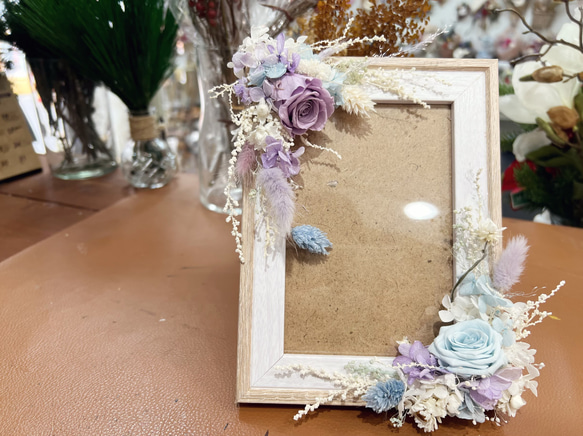 フラワーフォトフレーム フォトフレーム・写真立て ortensia