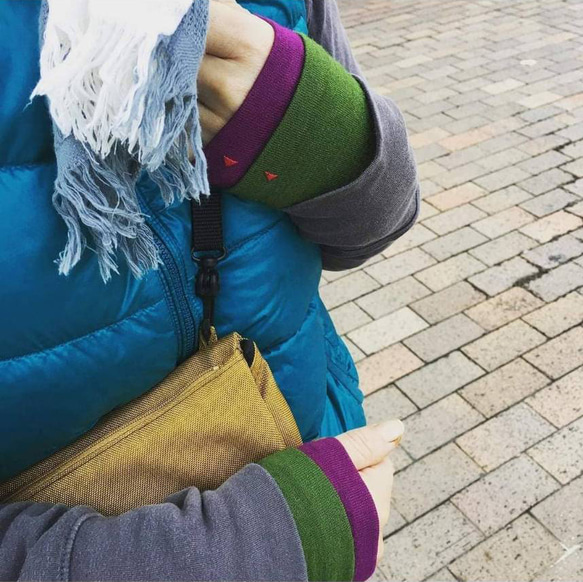 適合全家人使用 ♡ 免費送貨 超值冬季限量版 ♡ 非常受歡迎的暖臂套 3 件 ✿ 25 種顏色可供選擇 手套 第3張的照片