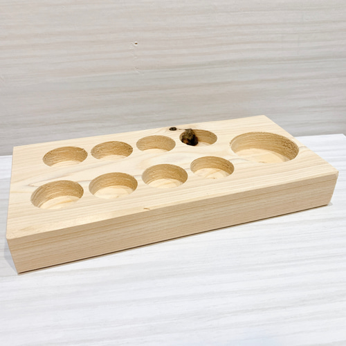 ⑳ヒノキ無垢材 doTERRA ドテラ アロマタッチ アロマオイルスタンド