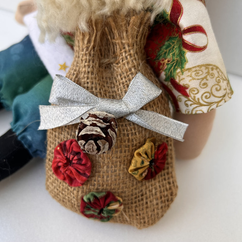 カントリードール 白髭のサンタクロース その他人形 KayanoToge M