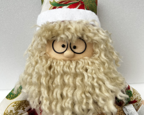 作家さんハンドメイド　大きなサンタクロース　カントリードール カントリードール 白髭のサンタクロース その他人形 KayanoToge M