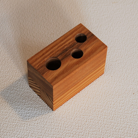 印鑑＆ペンスタンド たも 0321 ペン・筆記用具 WOODY-CUBE 通販 