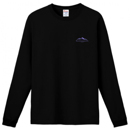 バックプリント フォトロンT 黒 x パープルプリント 003