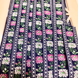 花柄　刺繍トリム　T0004 1枚目の画像