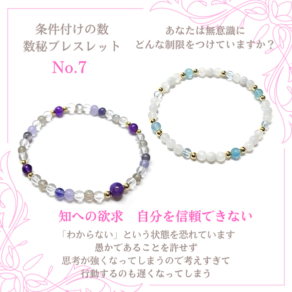 数秘術　条件付け⑦コラボブレス 愛や安心を得るための「思い込みや人生の課題」 制限からの解放と真実のあなたへのメッセージ 1枚目の画像