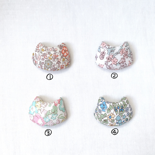 ฅ•ω•ฅ ねこちゃんのパッチンピン ピン留め パッチン留め ぱっちん留め