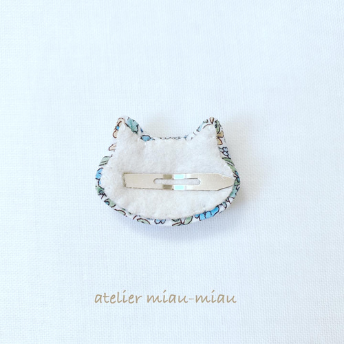 ฅ•ω•ฅ ねこちゃんのパッチンピン ピン留め パッチン留め ぱっちん留め