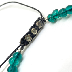 【BG】Oldgrass beads bracelet 〈BG22B0003〉メンズブレスレット 3枚目の画像