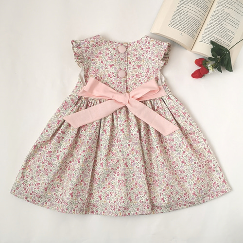 BABY juicystrawberrymemory柄　ワンピース　ピンク Juicy Strawberry Memory One piece dress – BABY, THE STARS