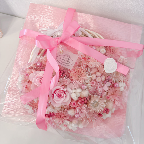 ピンクハウス、ハートリース PINK HOUSE ピンクハウス スカート ギャザー ハートリース