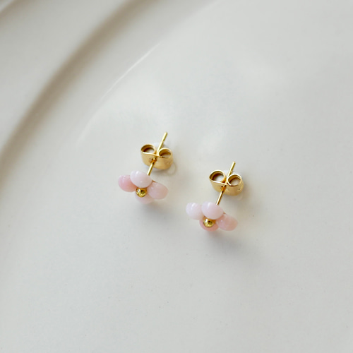 No.1086☆ハンドメイド☆天然石ピンクジャスパー☆サージカル