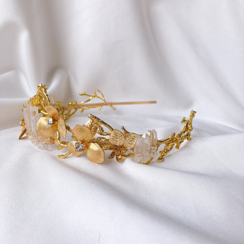 u.couture 水晶ティアラ　水晶クラウン 水晶 crown typeC | u.couture