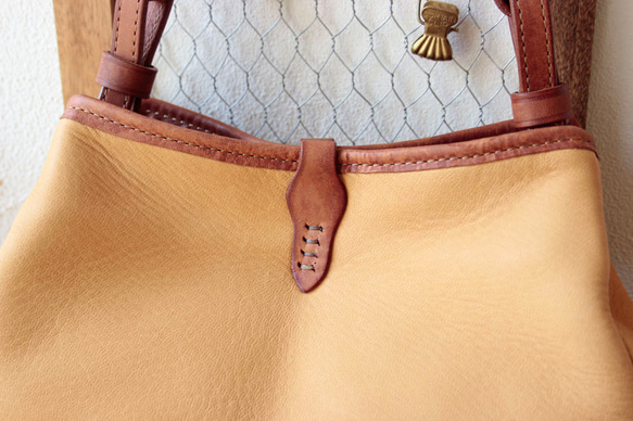 當天發貨 Deerskin Pouch SS/Yellow Camel 第5張的照片