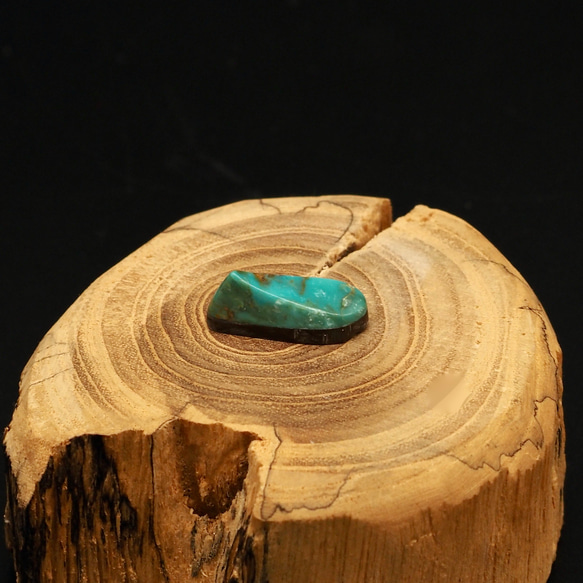 6,1ct Blue Gem Turquoise ブルージェム ターコイズ BG-10 ルース 天然石 ナチュラル ハン 6枚目の画像