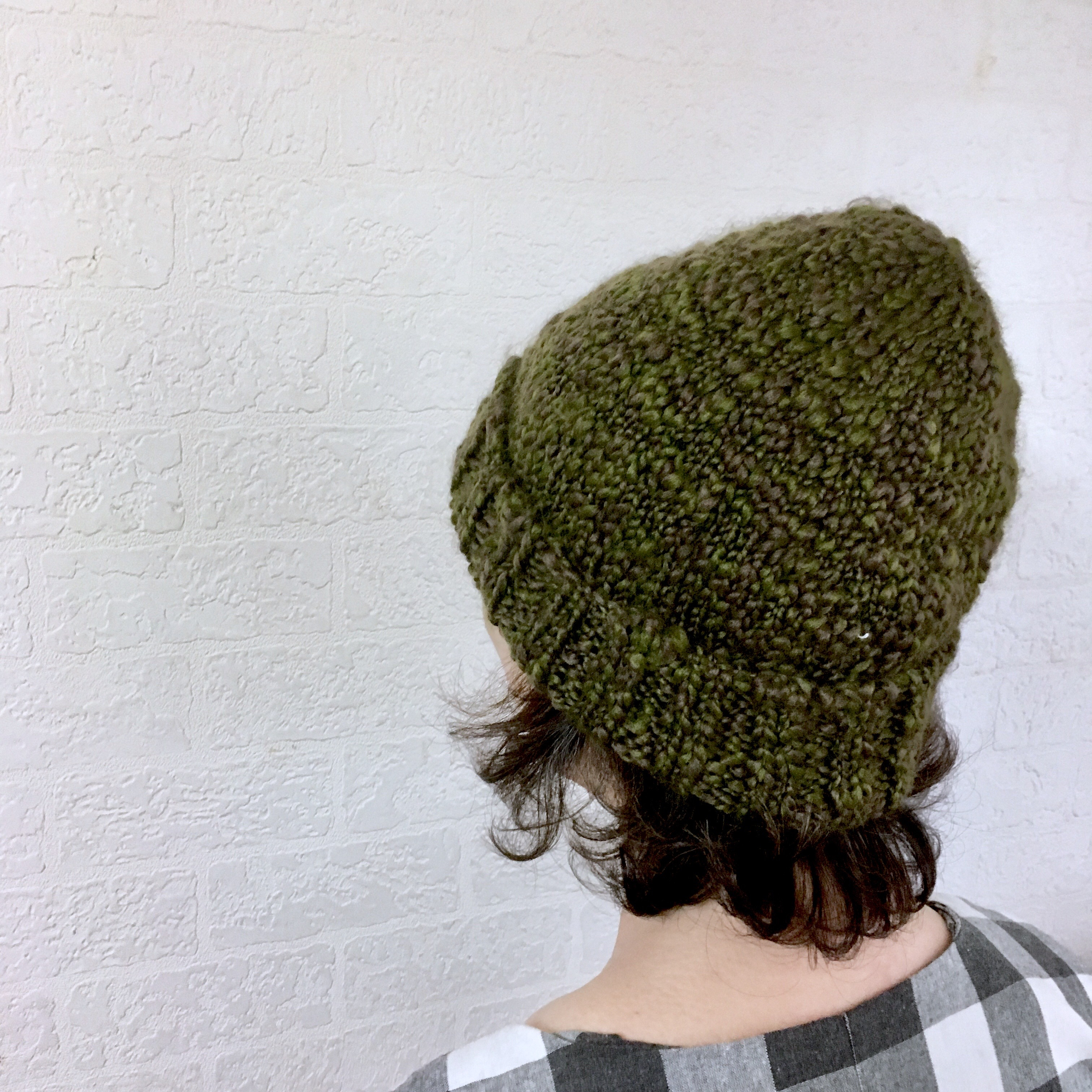 fil de dalle* 手編みやわらか温もりニット帽