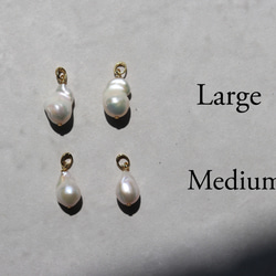 【限量套裝】Perle de blanc 珠寶 14kgf &amp; 牡蠣項鍊 2 件套 第17張的照片