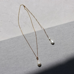 【限定set】Perle de blanc Jewelry 14kgf＆oyster ネックレス2点set 11枚目の画像