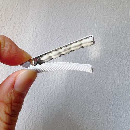 親子でお揃い♡ツイードリボン♡(わんこもお揃い可) ヘアゴム Cara