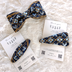 【3点SET】インド刺繍リボンのパッチンピン ハンドメイド インド刺繍リボン パッチンピン 3点セット - メルカリ