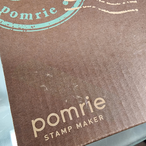 pomrie ポムリエ オリジナルスタンプメーカー文具/ステーショナリー