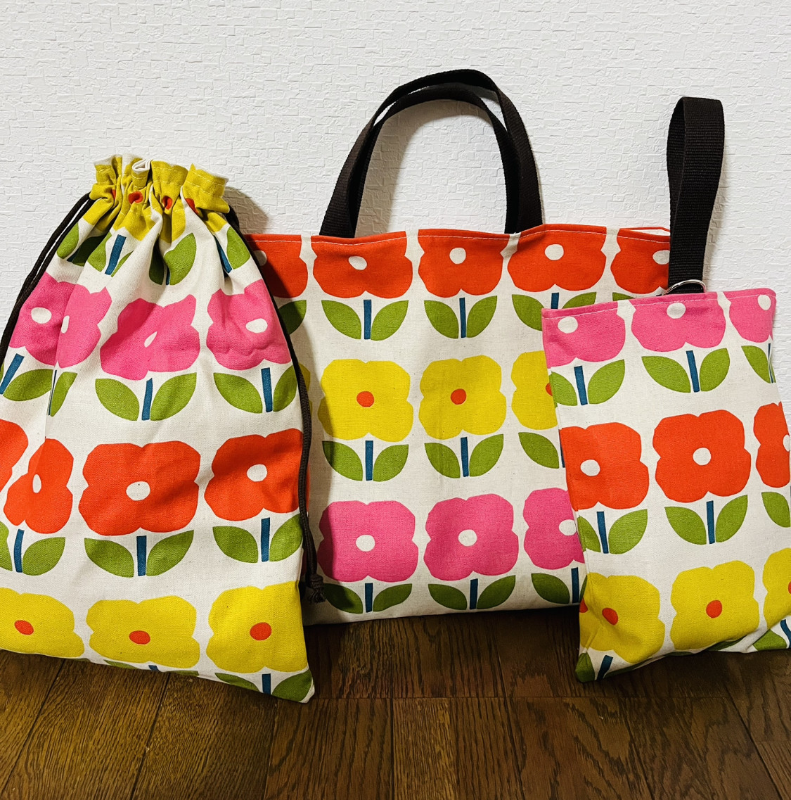 【再販】★入園、入学★レッスンバッグ、お着替え袋、シューズ袋セット