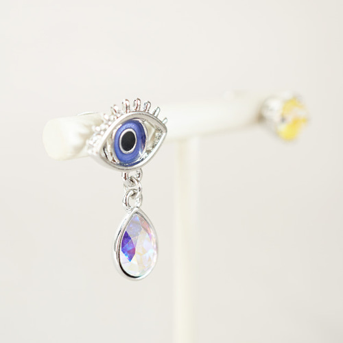 ポメころび◆希少✧ブルーオブシディアンピアス✧14kgf Bisho pierce 12 ヒメムシロ | Bisho online shop