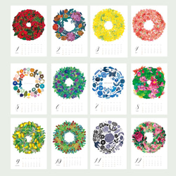 売り切りお値下げ：水彩で描く12ヶ月(バラエティ)【A4/高級特殊紙：使用後は絵画として】 7枚目の画像