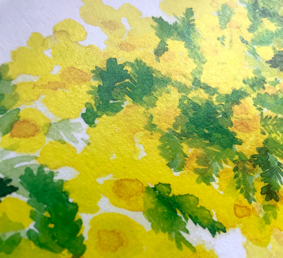 売り切りお値下げ：水彩で描く12ヶ月(バラエティ)【A4/高級特殊紙：使用後は絵画として】 8枚目の画像