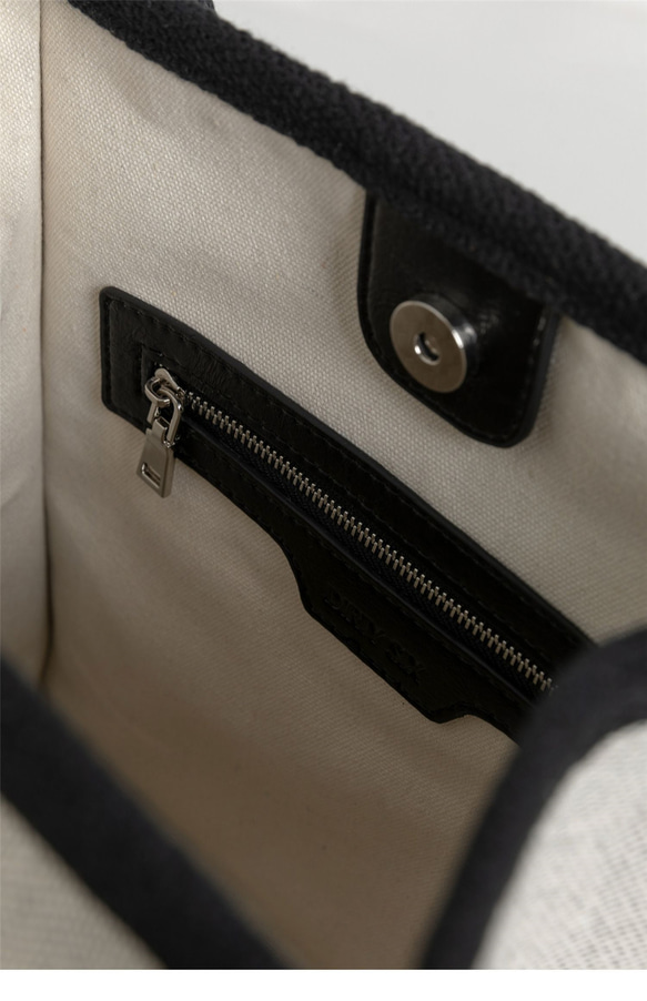 白黒グラフィティ ハイデル ランチバッグ 刺繍 キャンバス ショルダーバッグ 通勤 デート トートバッグ ショッピングバッグ 20枚目の画像