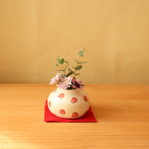 粉引きイチゴうさぎの鏡餅(大) 鏡餅 やまぐちあさこ。 的作品 15127288