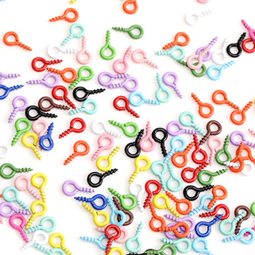 ヒートン(ビーズ) M11074-7 45個 ヒートン 4×8mm 3X（15ヶ） 金具・チェーン beads&parts