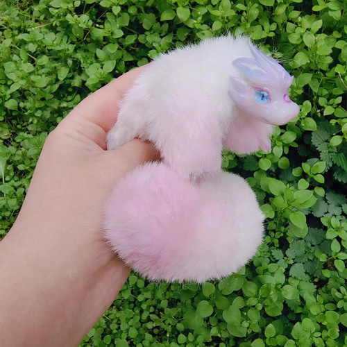 受注制作 不思議な動物,月兎ドラゴン ぬいぐるみ yizhangshui