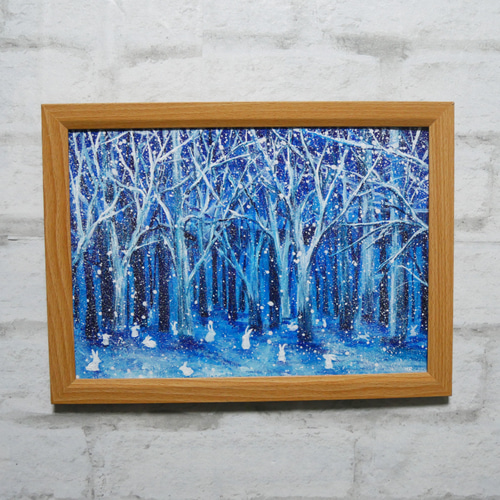 油絵 雪の林道 絵画 HR 通販 12737692|Creema(クリーマ) 油絵 雪の林道 絵画 HR 通販 12737692|Creema(クリーマ)