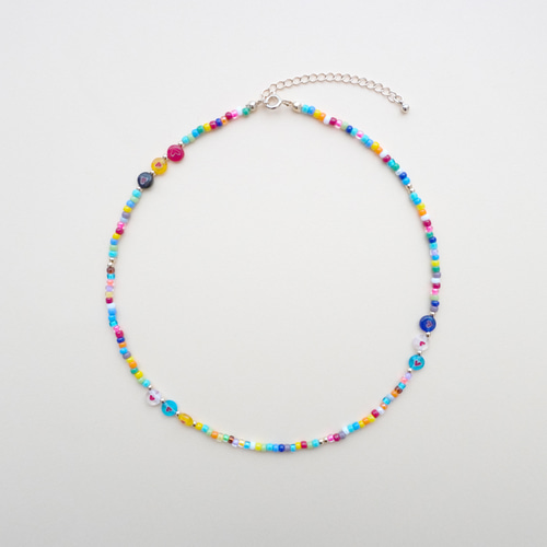 IKUO.paris/ヴィンテージ、カラフルストーンネックレス、チョーカー IKUO.paris/ヴィンテージ、カラフルストーンネックレス、チョーカー