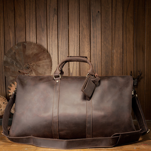 アングリッド Ungrid 牛革 ボストンバッグ／500mlペットボトル収納可