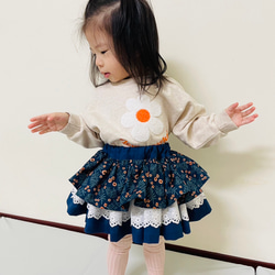 甜美屁屁裙&Super短短澎「午夜」✿雙韓國製棉布/日本製棉質蕾絲✿L(110-120) 第6張的照片