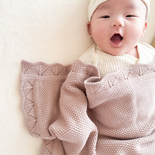 5月23日発送】大人気再販中♩刺繍名入れ ブランケット 出産祝い くすみ