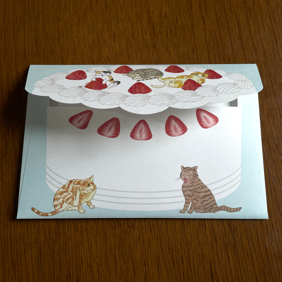 Letter Set Cat Cake（Renew） 2枚目の画像