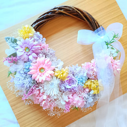 ラプンツェルのリースブーケ ＊ウェディングブーケ ギフト ブーケ