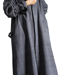 Jomton 手工編織棉質高領風衣 (JOO-001-01) 第5張的照片