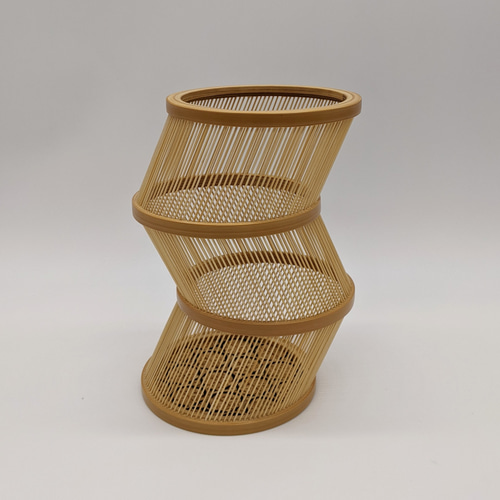 駿河竹細工 竹製品 花器 浮雲(大) フラワーベース 個性的 おしゃれ