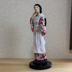 大正ロマン、カフェの女給の人形 4枚目の画像