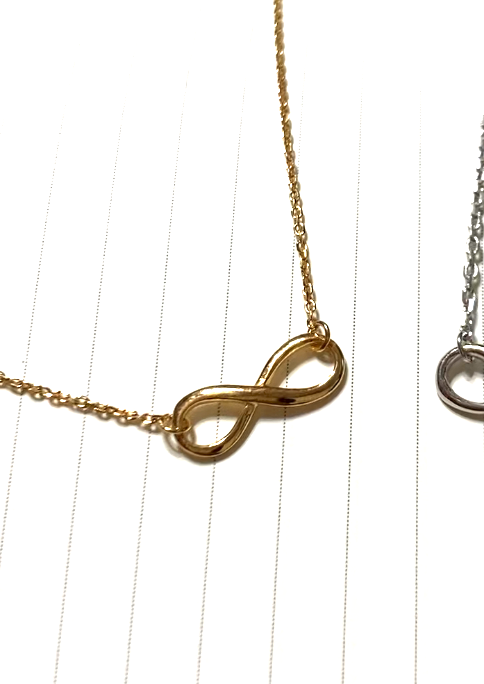 silver925 インフィニティネックレス1.0